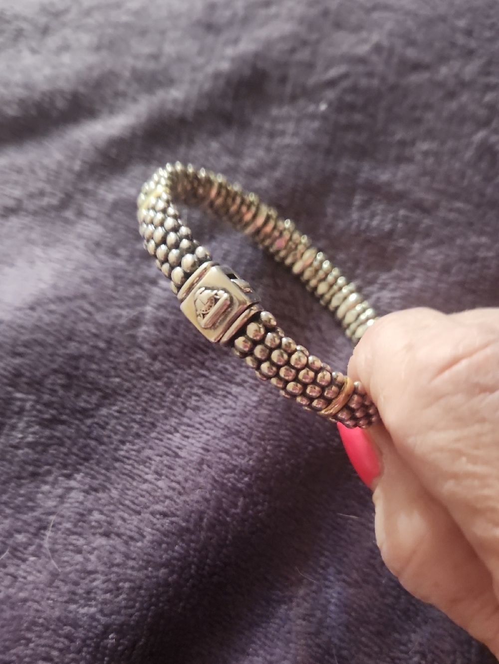 Lagos Cavier Heavy Sterling Bracelet